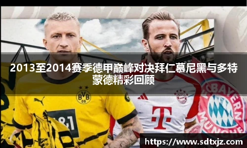 2013至2014赛季德甲巅峰对决拜仁慕尼黑与多特蒙德精彩回顾